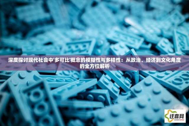 深度探讨现代社会中'多可比'概念的模糊性与多样性：从政治、经济到文化角度的全方位解析