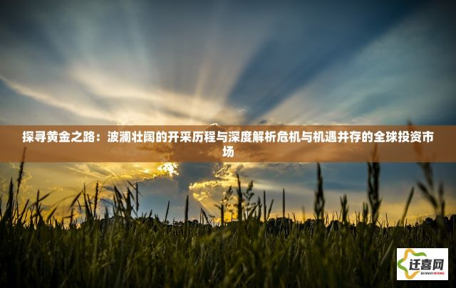 探寻黄金之路：波澜壮阔的开采历程与深度解析危机与机遇并存的全球投资市场