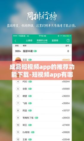 成品短视频app的推荐功能下载-短视频app有哪些平台v8.8.9最新版本