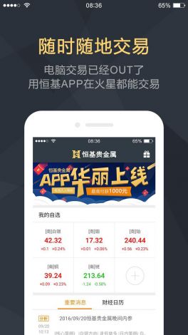 黄金网站app在线看实时行情下载-黄金交易v2.2.0官方安卓版